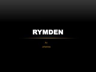 RYMDEN