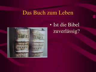 Das Buch zum Leben