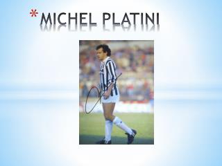 MICHEL PLATINI