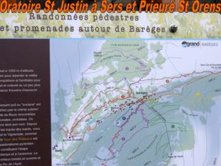 Oratoire St Justin à Sers et Prieuré St Orens