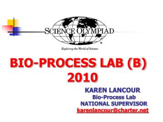 BIO-PROCESS LAB (B) 				2010