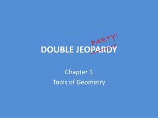 DOUBLE JEOPARDY