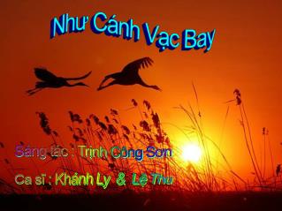 Như Cánh Vạc Bay