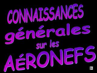 AÉRONEFS