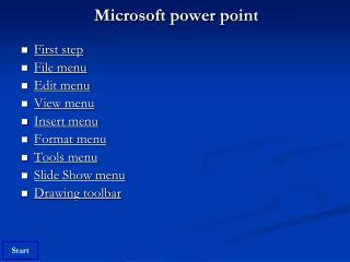 Microsoft power point