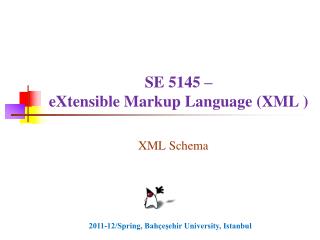 SE 5145 – eXtensible Markup Language ( XML )