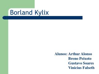 Borland Kylix