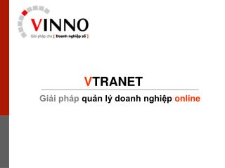 Giải pháp quản lý doanh nghiệp online