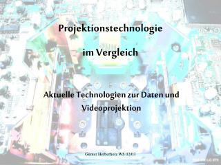Projektionstechnologie im Vergleich
