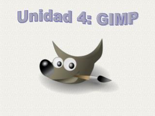 Unidad 4: GIMP