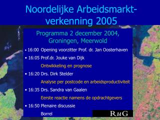 Noordelijke Arbeidsmarkt-verkenning 2005