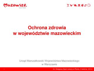 Ochrona zdrowia w województwie mazowieckim