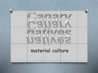 Canary natives