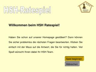 HSH-Ratespiel