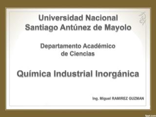 Universidad Nacional Santiago Antúnez de Mayolo