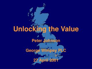 Unlocking the Value