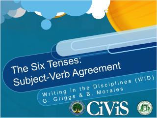 The Six Tenses: Subject-Verb Agreement