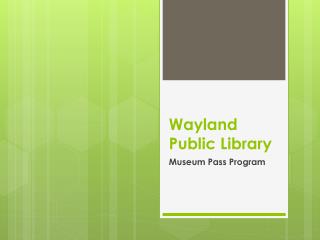 Wayland Public Library