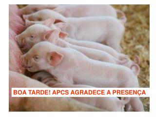 BOA TARDE! APCS AGRADECE A PRESENÇA