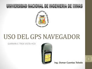 USO DEL GPS NAVEGADOR