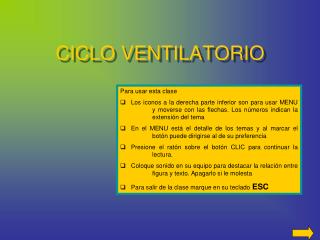 CICLO VENTILATORIO