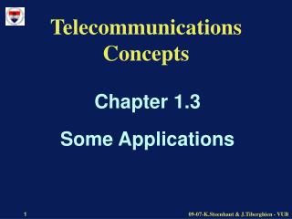 Telecommunications