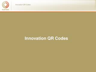 Innovation QR Codes