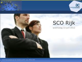 SCO Rijk