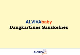 ALVIVA baby Daugkartinės Sauskelnės