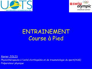 ENTRAINEMENT Course à Pied