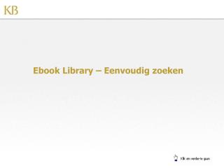 Ebook Library – Eenvoudig zoeken