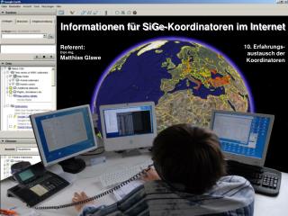 Informationen für SiGe-Koordinatoren im Internet