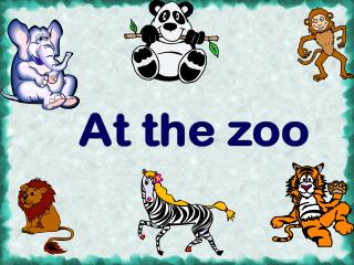 At the zoo