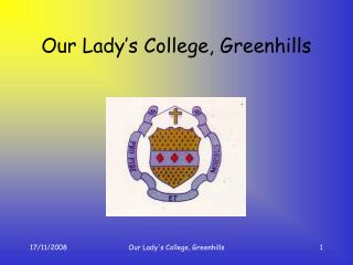 Our Lady’s College, Greenhills