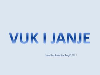 VUK I JANJE