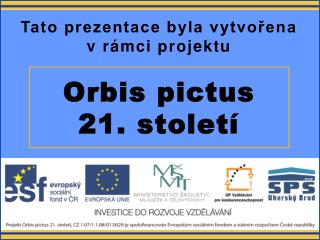 Orbis pictus 21. století