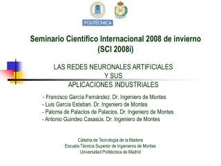 Seminario Científico Internacional 2008 de invierno (SCI 2008i)