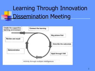 Learning Through Innovation Dissemination Meeting