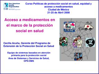 Cecilia Acuña, Gerente del Programa de Extensión de la Protección Social en Salud