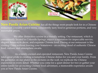 Chinese Food| Restaurant| Dining| Delivery - Colorado Spring