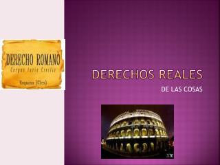 Derechos reales