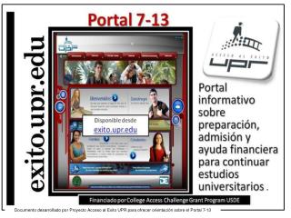 Propósito del Portal