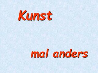 Kunst