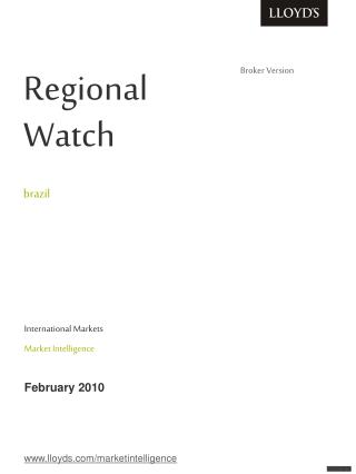 Regional Watch brazil