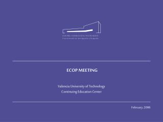 ECOP MEETING