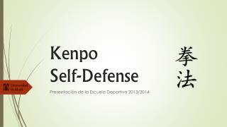 Kenpo Self-Defense