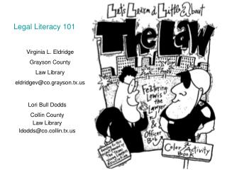 Virginia L. Eldridge Grayson County Law Library eldridgev@co.grayson.tx