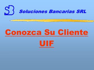 Soluciones Bancarias SRL