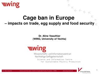 Dr. Aline Veauthier (WING, University of Vechta)