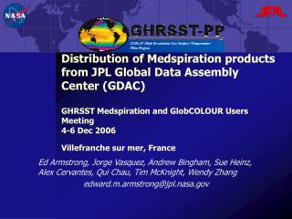 Introduction - GHRSST data management